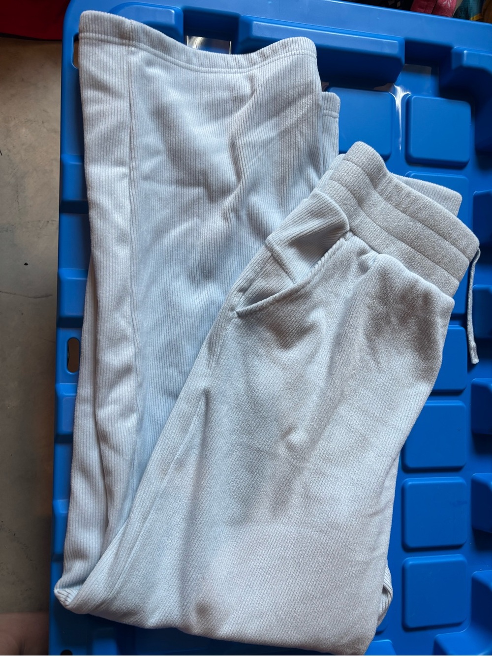 The Warm Stretch Corduroy Pant - Baby Blue - small - Picture 2 of 3